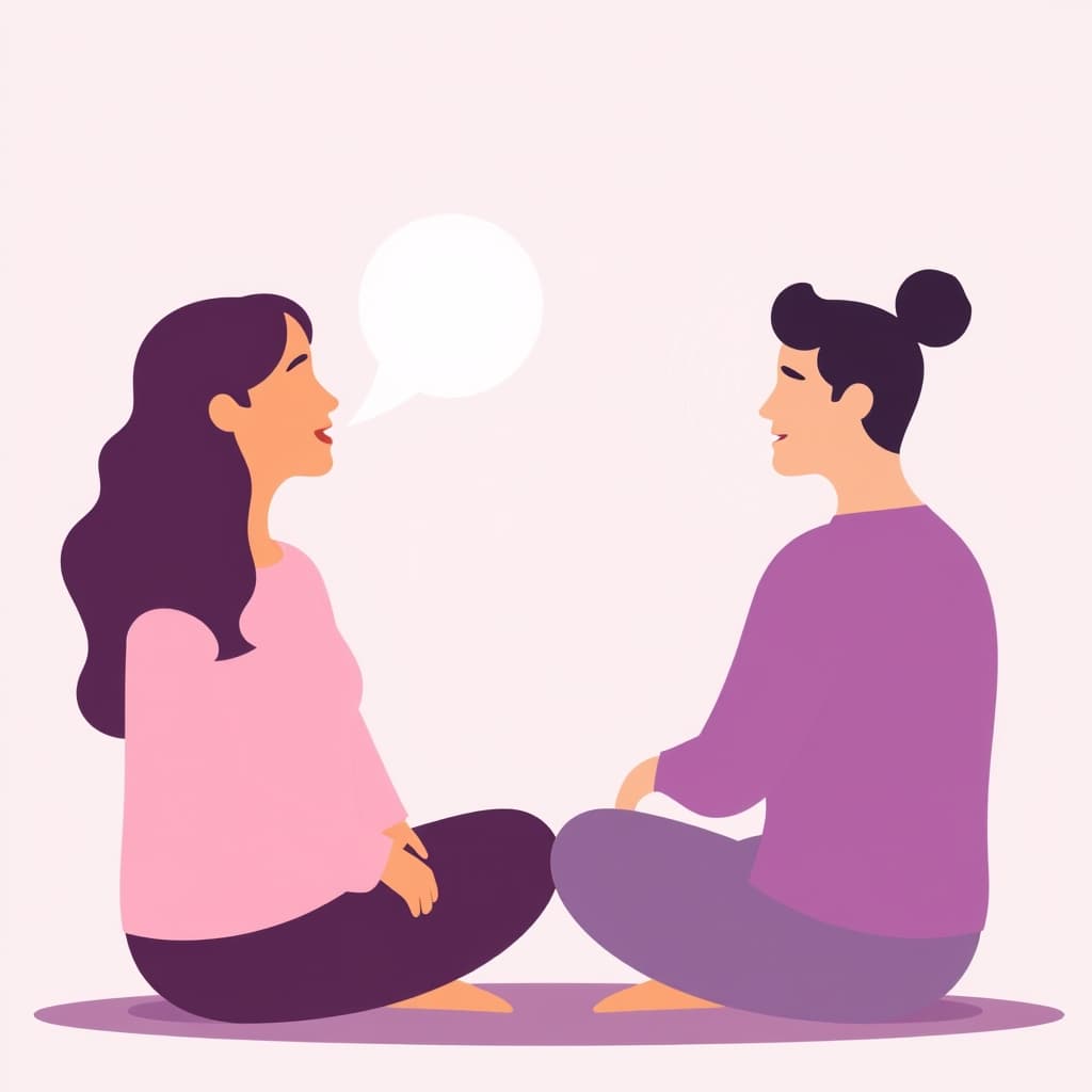 Ilustração do artigo: Como ouvir de verdade: a chave para conversas que conectam no casal