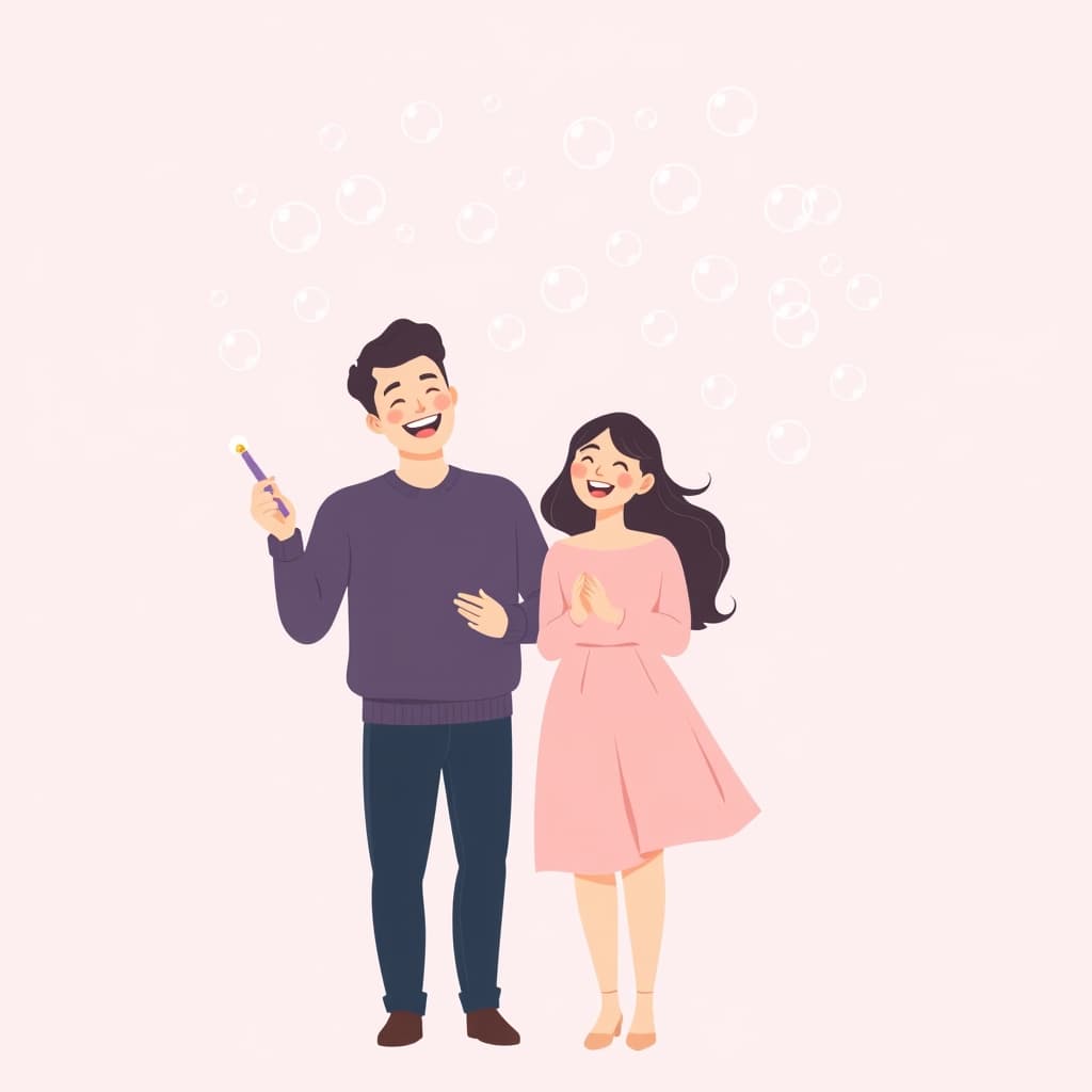 Ilustração do artigo: Divertir-se juntos: como resgatar a leveza no seu relacionamento?