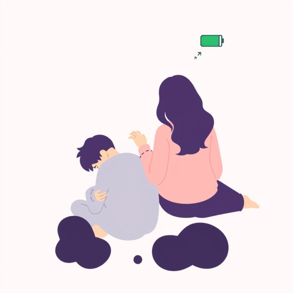 Ilustração do artigo: Quando o parceiro não está bem: como apoiar sem se esgotar